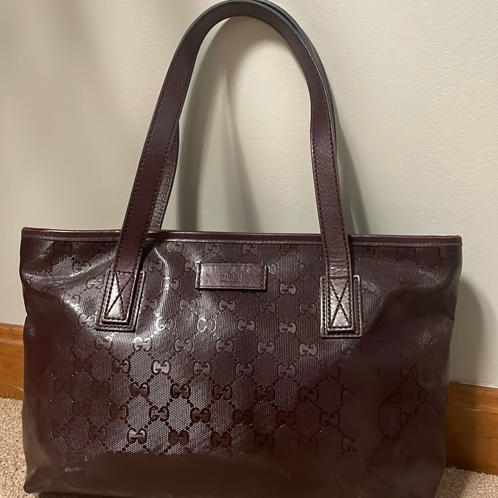 Gucci Purple Leather